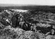 Германские окопы, июль 1918
