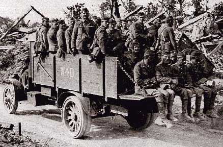 Британская армия на автотранспорте