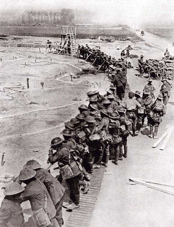 Австралийские солдаты в Бельгии