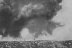 Газовая атака французов на германские позиции