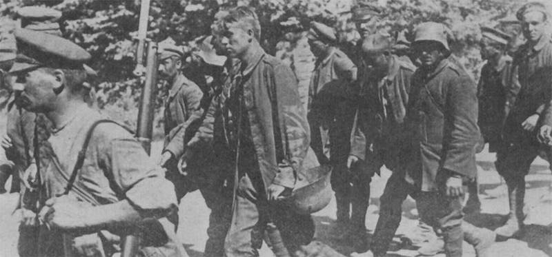 Германские военнопленные, захваченные англичанами