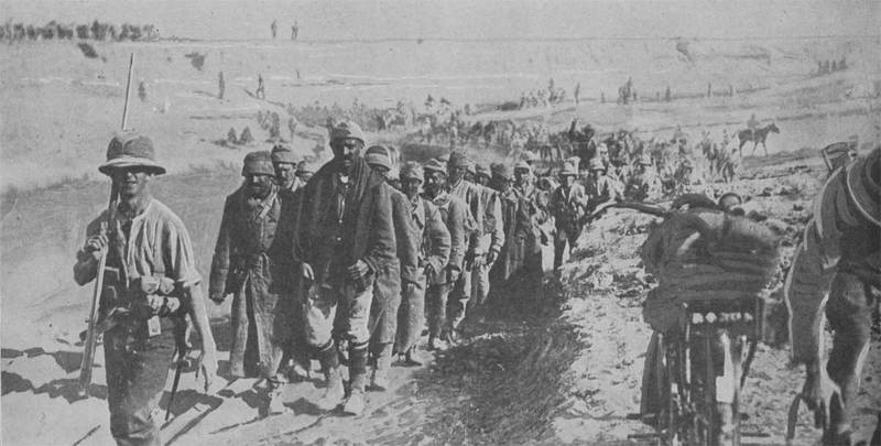 Турецкие военнопленные захваченные британцами