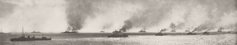 Французский и британский флот в Дарданеллах