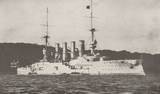 Германский крейсер Гнейзенау, затопленный 8 декабря 1914 года