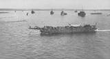 Доставка британских войск в бухту Сувла, Галлиполи