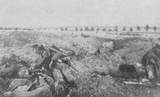 Трупы французских гренадер после первой атаки